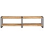 Massives Mangoholz TV-Möbel 160x30x40 cm von vidaXL, TV-Möbel - Ref: Foro24-356174, Preis: 137,36 €, Rabatt: %