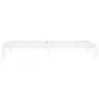 Estructura de cama madera maciza de pino blanco 90x200 cm de vidaXL, Camas y somieres - Ref: Foro24-810351, Precio: 77,42 €, ...