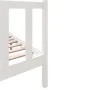 Massiver Bettrahmen aus weißem Kiefernholz, 120 x 190 cm von vidaXL, Betten und Lattenroste - Ref: Foro24-3101319, Preis: 136...