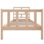 Solid pine wood bed frame 90x190 cm by vidaXL, Beds and slatted bases - Ref: Foro24-3101313, Price: 95,38 €, Discount: %