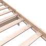Estructura de cama madera maciza de pino 90x190 cm de vidaXL, Camas y somieres - Ref: Foro24-3101313, Precio: 95,38 €, Descue...