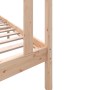 Solid pine wood bed frame 90x190 cm by vidaXL, Beds and slatted bases - Ref: Foro24-3101313, Price: 95,38 €, Discount: %