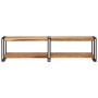 Mueble de TV madera maciza de acacia 160x30x40 cm de vidaXL, Muebles TV - Ref: Foro24-356175, Precio: 113,90 €, Descuento: %