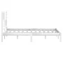 White solid pine wood bed frame 140x200 cm by vidaXL, Beds and slatted bases - Ref: Foro24-3101024, Price: 141,64 €, Discount: %