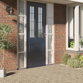 Láminas de ventana esmerilada 2 uds PVC patrón de bambú