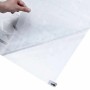Láminas de ventana esmerilada 2 uds PVC patrón de bambú