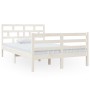 Estructura de cama madera maciza de pino blanco 120x200 cm de vidaXL, Camas y somieres - Ref: Foro24-3101279, Precio: 137,12 ...