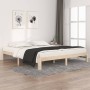 Estructura de cama madera maciza 180x200 cm de vidaXL, Camas y somieres - Ref: Foro24-810380, Precio: 119,02 €, Descuento: %