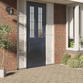 Láminas de ventana esmerilada 2 uds PVC patrón de estrellas