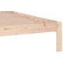 Estructura de cama madera maciza 180x200 cm de vidaXL, Camas y somieres - Ref: Foro24-810380, Precio: 119,02 €, Descuento: %