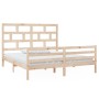 Estructura de cama madera maciza 180x200 cm de vidaXL, Camas y somieres - Ref: Foro24-3101298, Precio: 159,87 €