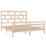 Estructura de cama madera maciza 180x200 cm de vidaXL, Camas y somieres - Ref: Foro24-3101298, Precio: 159,87 €
