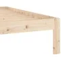 Estructura de cama madera maciza de pino 120x200 cm de vidaXL, Camas y somieres - Ref: Foro24-810360, Precio: 86,24 €, Descue...