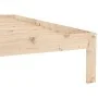 Solid pine wood bed frame 90x200 cm by vidaXL, Beds and slatted bases - Ref: Foro24-810350, Price: 65,91 €, Discount: %