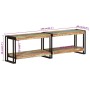 Fernsehschrank aus recyceltem Massivholz, 140 x 30 x 40 cm von vidaXL, TV-Möbel - Ref: Foro24-356173, Preis: 103,50 €, Rabatt: %