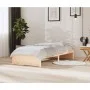 Solid wood bed frame 90x200 cm by vidaXL, Beds and slatted bases - Ref: Foro24-814934, Price: 91,80 €, Discount: %