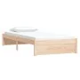 Solid wood bed frame 90x200 cm by vidaXL, Beds and slatted bases - Ref: Foro24-814934, Price: 91,80 €, Discount: %