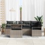 Conjunto de sofá de jardín Manual 6 pcs Gris 100 x 55 x 73 cm