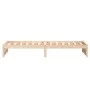 Solid wood bed frame 75x190 cm by vidaXL, Beds and slatted bases - Ref: Foro24-814909, Price: 55,62 €, Discount: %