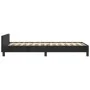 Bed frame with black velvet headboard 80x200 cm by vidaXL, Beds and slatted bases - Ref: Foro24-347539, Price: 85,17 €, Disco...