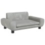 Sofá para niños de terciopelo gris claro 70x45x33 cm von vidaXL, Baby- und Kleinkindmöbel - Ref: Foro24-3196387, Preis: 75,69...