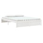 Weißes Massivholzbettgestell King Size 150x200 cm von vidaXL, Betten und Lattenroste - Ref: Foro24-814955, Preis: 140,26 €, R...