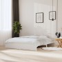 White solid wood bed frame Supe King 180x200 cm by vidaXL, Beds and slatted bases - Ref: Foro24-814965, Price: 150,37 €, Disc...