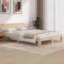 Bettgestell aus massivem Kiefernholz, 140 x 200 cm von vidaXL, Betten und Lattenroste - Ref: Foro24-810495, Preis: 108,26 €, ...