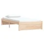 Solid wood bed frame 90x190 cm by vidaXL, Beds and slatted bases - Ref: Foro24-814914, Price: 92,58 €, Discount: %