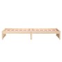 Estructura de cama madera maciza 90x190 cm de vidaXL, Camas y somieres - Ref: Foro24-814914, Precio: 95,52 €, Descuento: %
