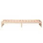 Estructura de cama madera maciza 90x190 cm de vidaXL, Camas y somieres - Ref: Foro24-814914, Precio: 91,37 €, Descuento: %