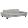 Hellgraues Samt-Kinder-Sofa 100x54x33 cm von vidaXL, Baby- und Kleinkindmöbel - Ref: Foro24-3196380, Preis: 111,14 €, Rabatt: %