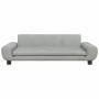 Hellgraues Samt-Kinder-Sofa 100x54x33 cm von vidaXL, Baby- und Kleinkindmöbel - Ref: Foro24-3196380, Preis: 111,14 €, Rabatt: %