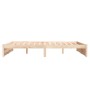 Estructura de cama madera maciza 150x200 cm de vidaXL, Camas y somieres - Ref: Foro24-814954, Precio: 125,67 €, Descuento: %