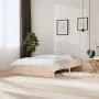 Estructura de cama de madera maciza 160x200 cm de vidaXL, Camas y somieres - Ref: Foro24-814959, Precio: 131,08 €, Descuento: %