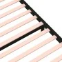 Black solid wood single bed frame 90x190 cm by vidaXL, Beds and slatted bases - Ref: Foro24-814918, Price: 89,39 €, Discount: %