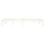 Solid white pine wood bed frame 120x200 cm by vidaXL, Beds and slatted bases - Ref: Foro24-810361, Price: 101,46 €, Discount: %