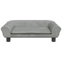 Sofá para niños de terciopelo gris claro 70x45x26 cm by vidaXL, Baby and Toddler Furniture - Ref: Foro24-3196401, Price: 81,4...