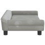 Hellgraues Samt-Kinder-Sofa 100x50x26 cm von vidaXL, Baby- und Kleinkindmöbel - Ref: Foro24-3196394, Preis: 105,39 €, Rabatt: %