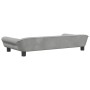 Hellgraues Samt-Kinder-Sofa 100x50x26 cm von vidaXL, Baby- und Kleinkindmöbel - Ref: Foro24-3196394, Preis: 105,39 €, Rabatt: %