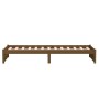 Estructura de cama madera maciza marrón miel 90x200 cm de vidaXL, Camas y somieres - Ref: Foro24-814937, Precio: 104,64 €, De...