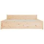 Bettgestell aus Massivholz 150x200 cm von vidaXL, Betten und Lattenroste - Ref: Foro24-815049, Preis: 123,34 €, Rabatt: %