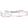 Bed frame with drawers 140x200 cm by vidaXL, Beds and slatted bases - Ref: Foro24-3103513, Price: 213,43 €, Discount: %