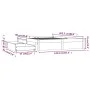 Bed frame with drawers 140x200 cm by vidaXL, Beds and slatted bases - Ref: Foro24-3103513, Price: 210,46 €, Discount: %
