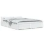 White bed frame with drawers 160x200 cm by vidaXL, Beds and slatted bases - Ref: Foro24-3103570, Price: 270,28 €, Discount: %