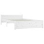 Weißer Bettrahmen mit Schubladen 160x200 cm von vidaXL, Betten und Lattenroste - Ref: Foro24-3103570, Preis: 274,02 €, Rabatt: %
