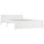 White bed frame with drawers 160x200 cm by vidaXL, Beds and slatted bases - Ref: Foro24-3103570, Price: 270,28 €, Discount: %