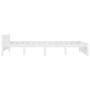 Weißer Bettrahmen mit Schubladen 160x200 cm von vidaXL, Betten und Lattenroste - Ref: Foro24-3103570, Preis: 274,02 €, Rabatt: %