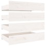Weißer Bettrahmen mit Schubladen 160x200 cm von vidaXL, Betten und Lattenroste - Ref: Foro24-3103570, Preis: 274,02 €, Rabatt: %