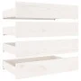 White bed frame with drawers 160x200 cm by vidaXL, Beds and slatted bases - Ref: Foro24-3103570, Price: 270,28 €, Discount: %